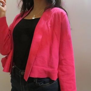 Calvin Klein hot pink, cardigan